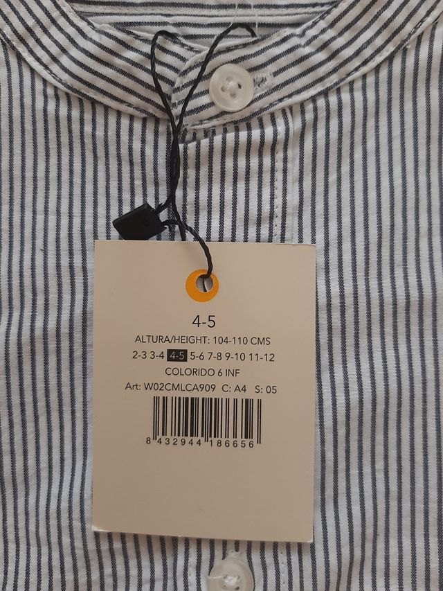 Camisa Gocco niño rayas