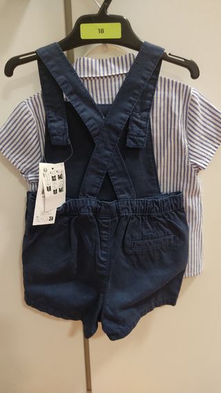 Conjunto de niño. 3 piezas. Talla 18 meses.