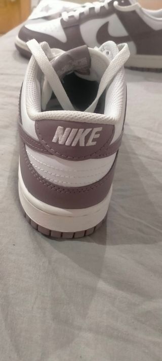 Nike Dunk - zapatillas moradas y blancas