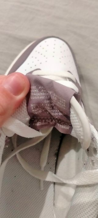 Nike Dunk - zapatillas moradas y blancas