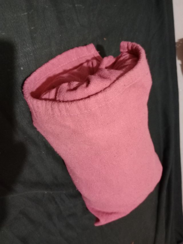 Hamaca rosa colgable