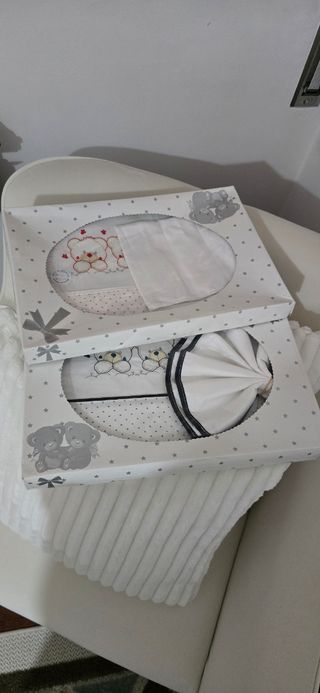Sábanas minicuna bebé, nuevas a estrenar