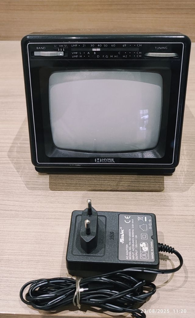Mini TV Hyper Vintage - Bianco e Nero ⭐ Perfetta⭐
