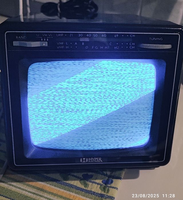 Mini TV Hyper Vintage - Bianco e Nero ⭐ Perfetta⭐