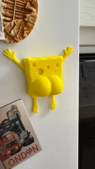 Imán Bob Esponja 3D