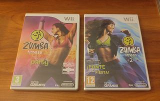 Pack 2 juegos Wii Zumba Fitness 1& 2 (1PRECINTADO)