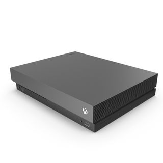 -Xbox One X negra-