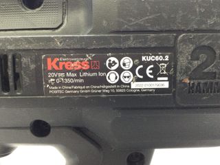 martillo a bateria kress kuc60.02