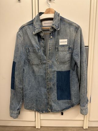 Sobrecamisa Denim Calvin Klein - Talla S - Hombre