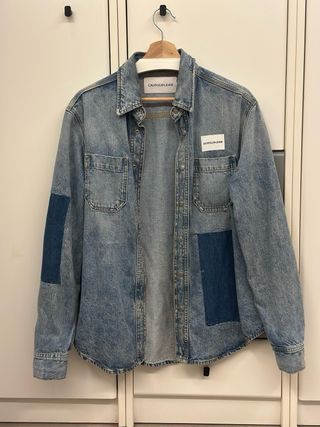 Sobrecamisa Denim Calvin Klein - Talla S - Hombre