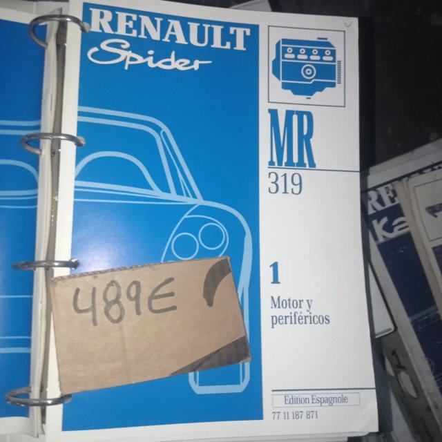 Pegatina vintage: Amigo del Monte, libro renault