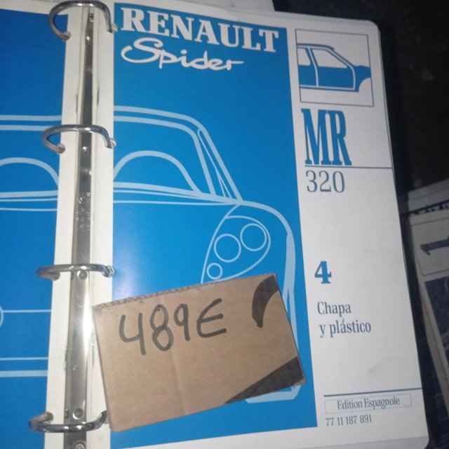 Pegatina vintage: Amigo del Monte, libro renault