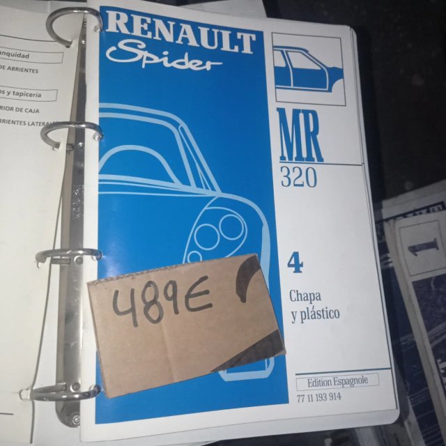 Pegatina vintage: Amigo del Monte, libro renault