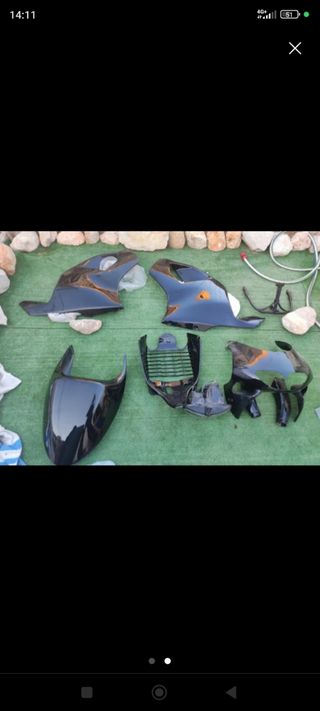 Carenado Aprilia rs 125 del 97chester monoplaza