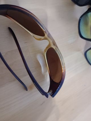 Gafas sol beige-marrón