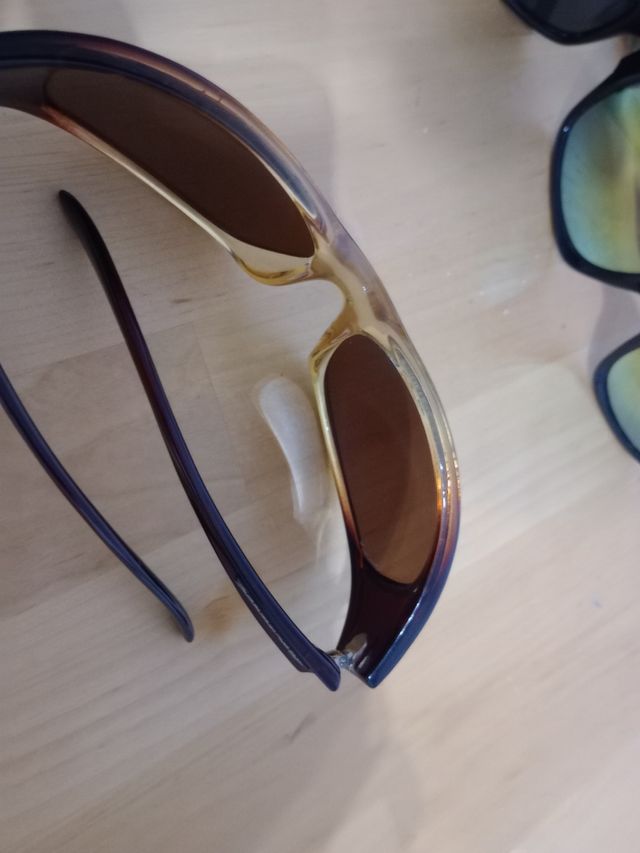 Gafas sol beige-marrón