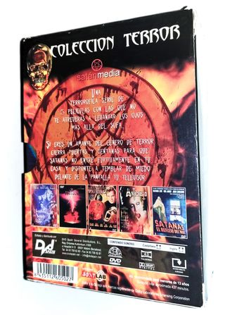COLECCIÓN TERROR 5 DVD'S