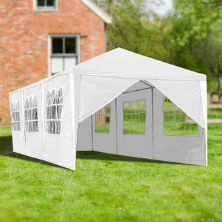 Gazebo bianco - Tenda da giardino 6x3 NUOVO