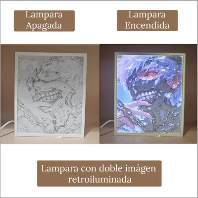 Lampara Anime Retroiluminada