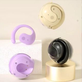 Auriculares bluetooth Traductor E6s beige Nuevo