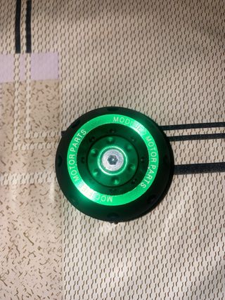 Pegs verdes patinete - 4 unidades