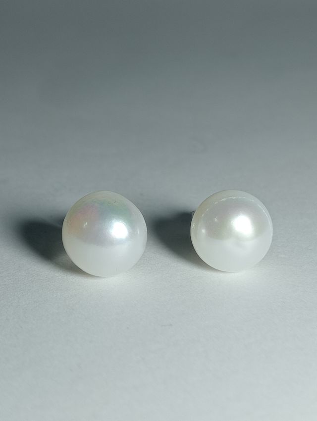 Pendientes perlas cultivadas plata 925