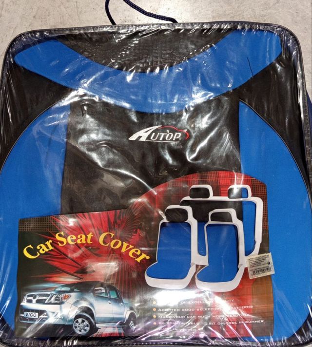 Fundas asientos auto - Azul/Negro