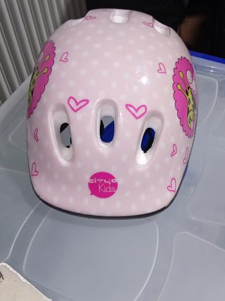 Casco bici niña rosa - City Kids