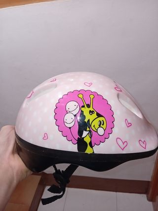 Casco bici niña rosa - City Kids