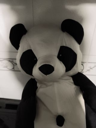 Panda Pupazzo bianco e nero 
