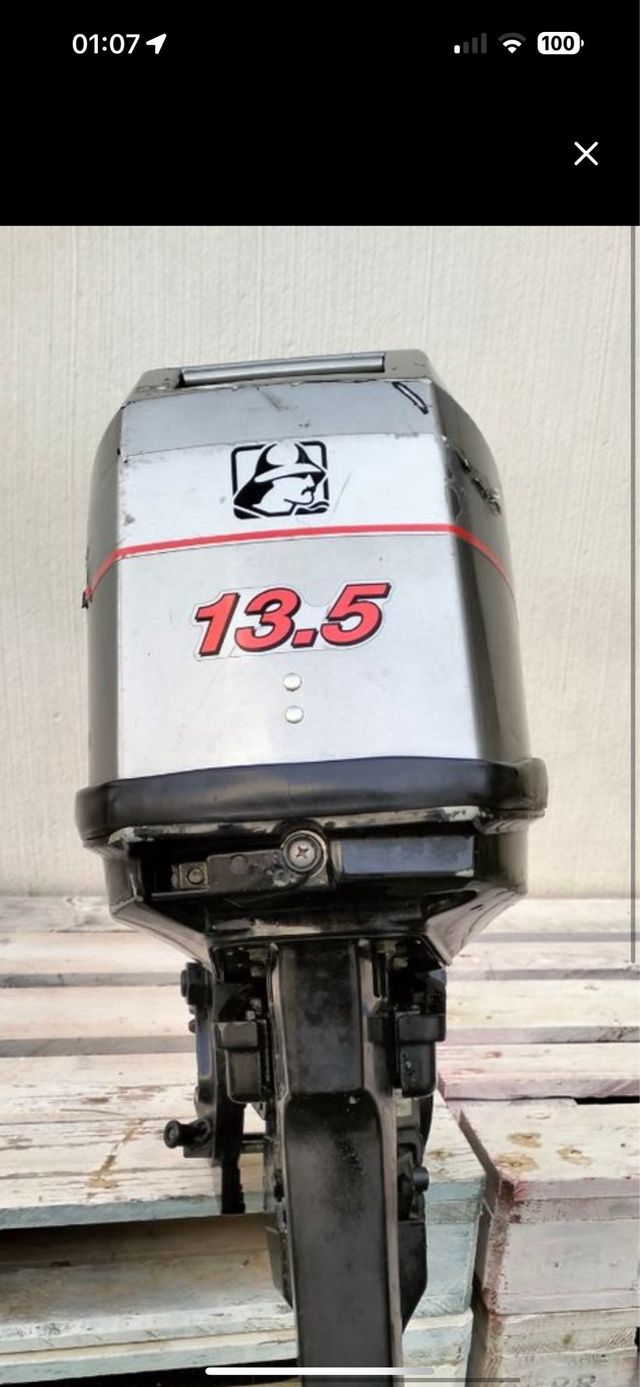 Barca neumática 13.5cv fueraborda semirígida 3.30M