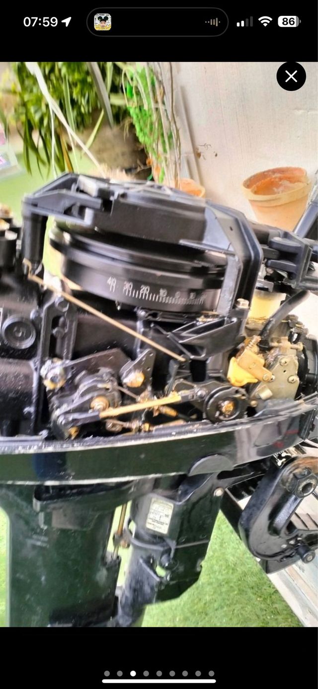 Barca neumática 13.5cv fueraborda semirígida 3.30M