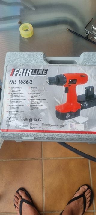 Taladro atornillador Fairline FAS 1686-2