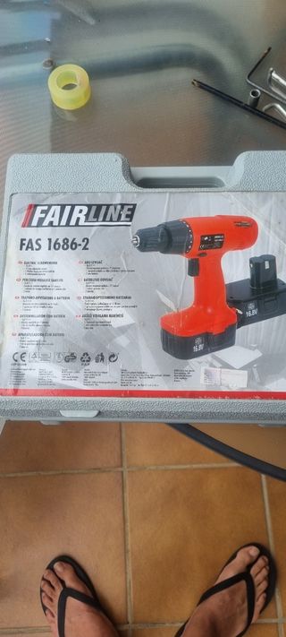 Taladro atornillador Fairline FAS 1686-2