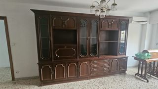 Librería salón madera - vintage
