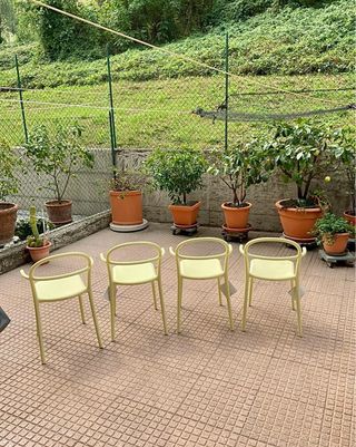 Sedie Design Kartell Generic C gialle