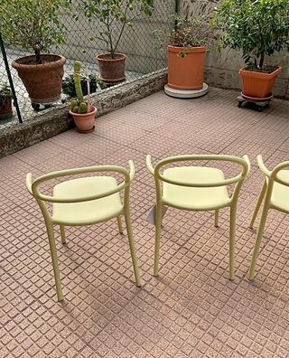 Sedie Design Kartell Generic C gialle