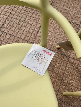 Sedie Design Kartell Generic C gialle