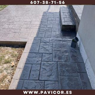 HORMIGÓN IMPRESO FRATASADO PULIDO VERTICAL