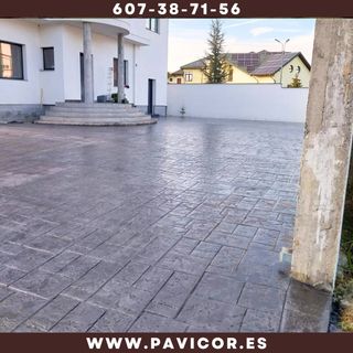 HORMIGÓN IMPRESO FRATASADO PULIDO VERTICAL