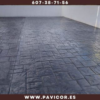 HORMIGÓN IMPRESO FRATASADO PULIDO VERTICAL