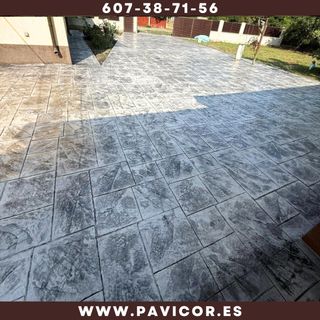 HORMIGÓN IMPRESO FRATASADO PULIDO VERTICAL