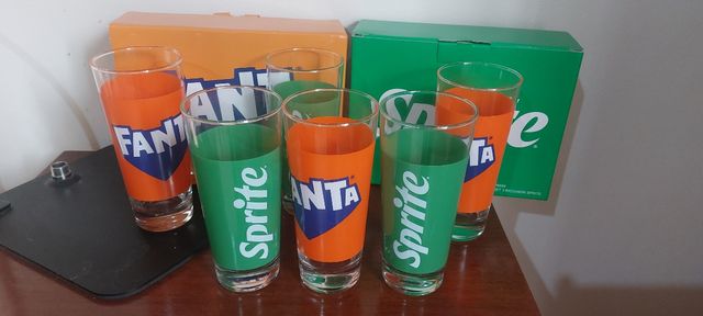 Bicchieri Fanta & Sprite (6)