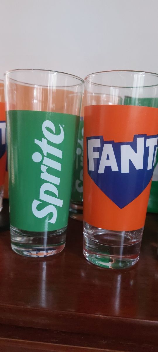 Bicchieri Fanta & Sprite (6)