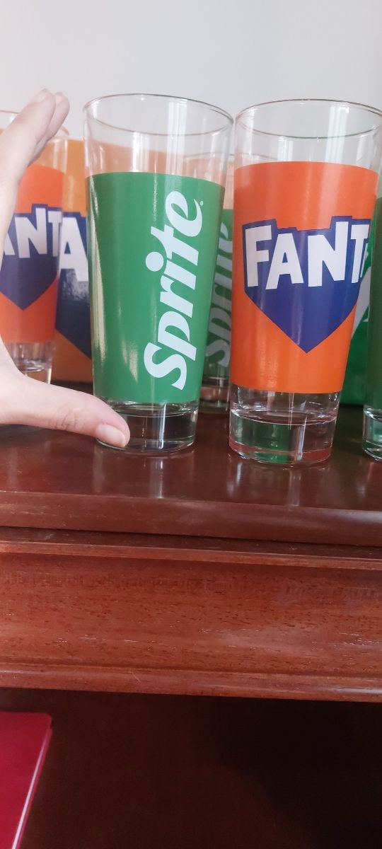 Bicchieri Fanta & Sprite (6)