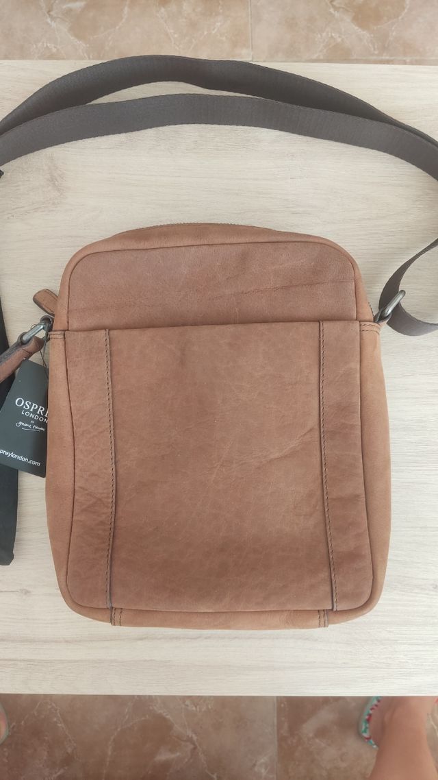 Bolso bandolera Osprey London color camel