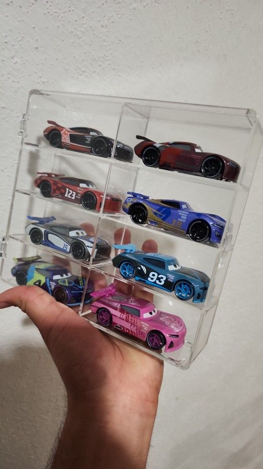 Caja exhibición vitrina coches Hotweels 1/64