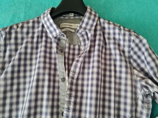 Calvin Klein, camisa de cuadros