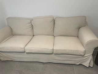 Sofá Ikea 3+2 plazas beige vendo o cambio