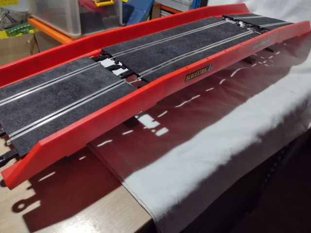 scalextric SI ENVIO puente completo analogico